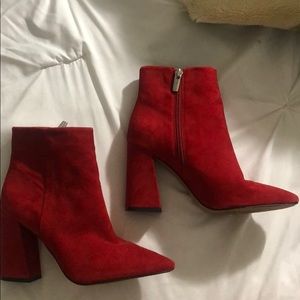 Vince Camuto Shoes - Vince camuto RED ankle booties Vince Camuto Shoes - Vince camuto RED ankle booties